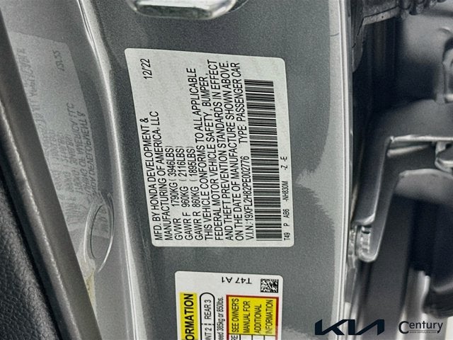 2023 Honda Civic Hatchback Sport
