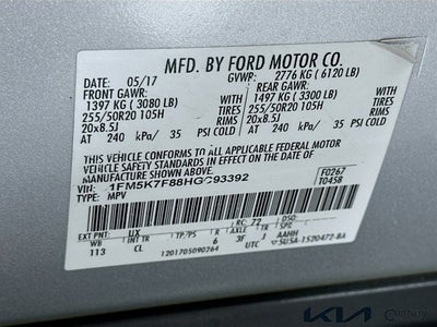 2017 Ford Explorer Limited