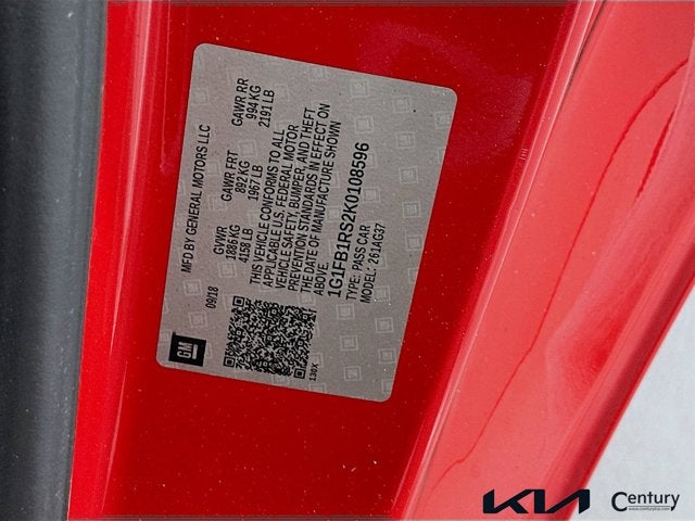 2019 Chevrolet Camaro 1LT