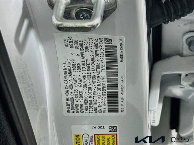 2023 Honda Civic Sedan Touring