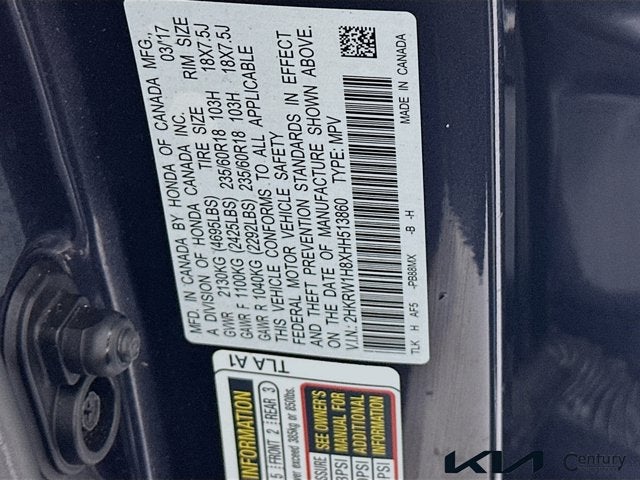 2017 Honda CR-V EX-L