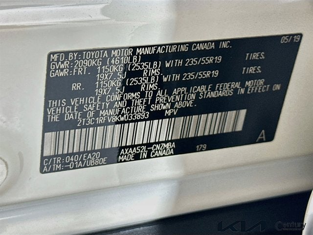 2019 Toyota RAV4 XLE Premium