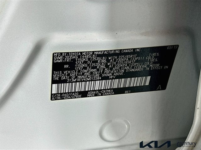 2013 Toyota RAV4 XLE