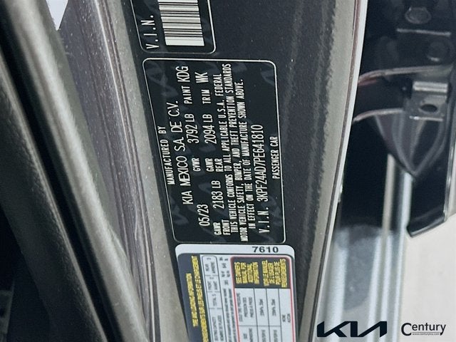 2023 Kia Forte LXS