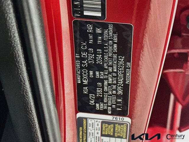2023 Kia Forte LXS