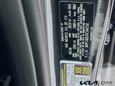 2026 Kia K4 LXS