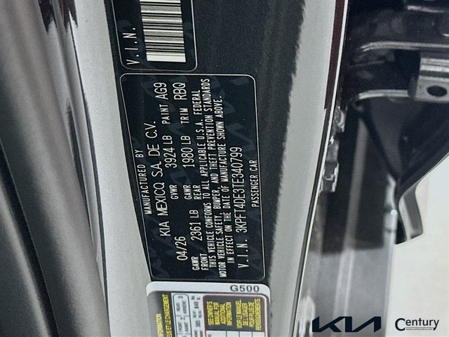 2026 Kia K4 LXS