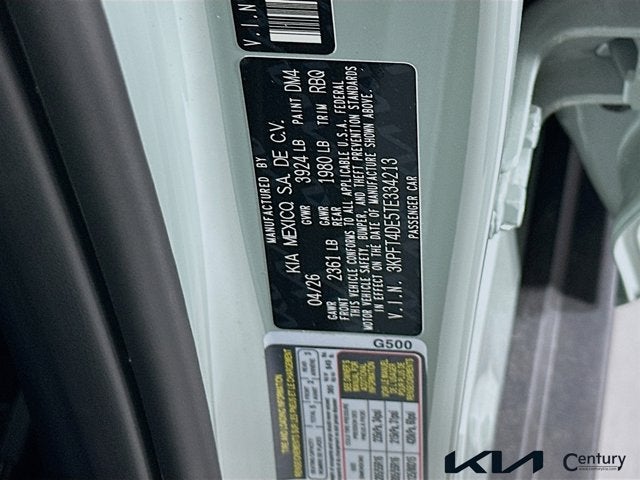 2026 Kia K4 LXS