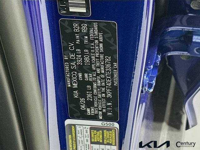 2026 Kia K4 LXS
