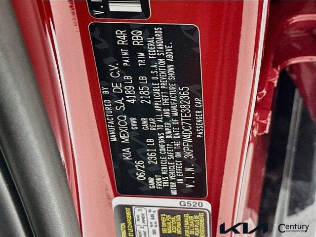 2026 Kia K4 GT-Line Turbo