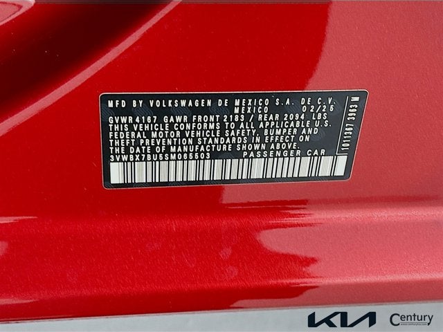 2025 Volkswagen Jetta Sport