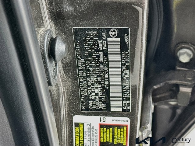 2018 Toyota Camry LE