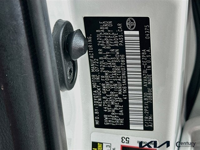 2022 Toyota Camry XSE