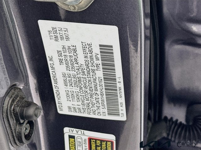 2017 Honda CR-V EX-L