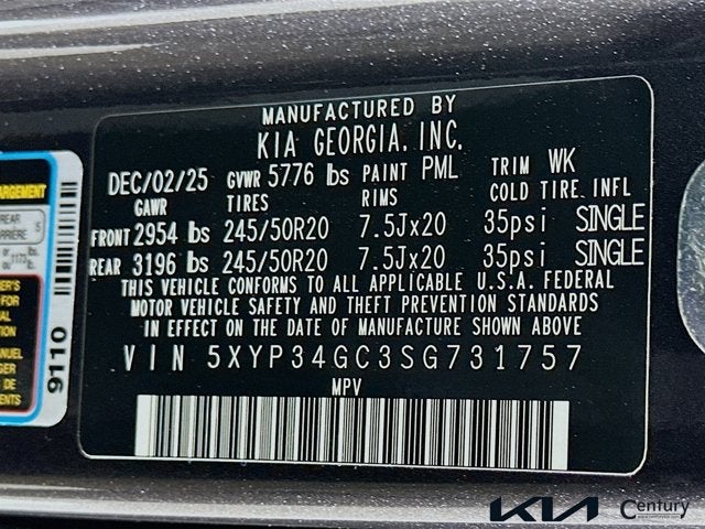 2025 Kia Telluride EX