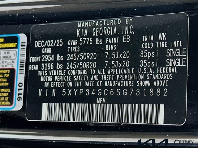 2025 Kia Telluride EX