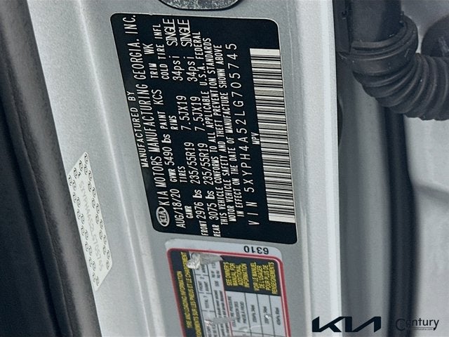 2020 Kia Sorento EX V6