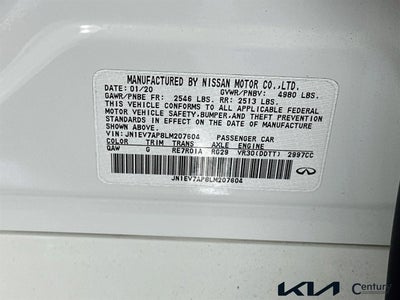 2020 INFINITI Q50 3.0t PURE