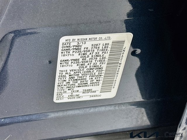 2013 Nissan Murano SV