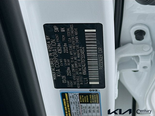2026 Kia K5 LXS