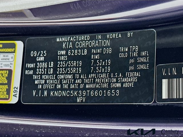 2026 Kia Carnival EX