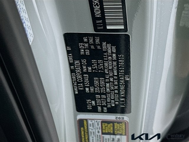 2026 Kia Carnival Hybrid SX Prestige