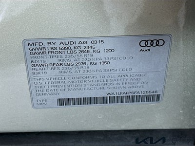 2015 Audi Q5 Premium Plus