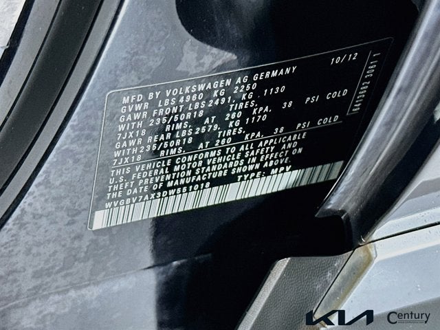 2013 Volkswagen Tiguan SE