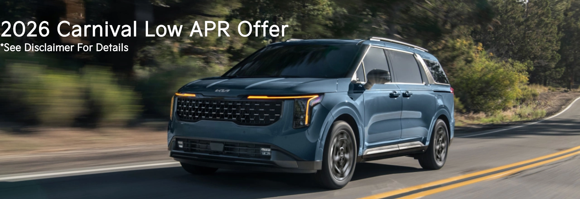 2026 Carnival Low APR Offer