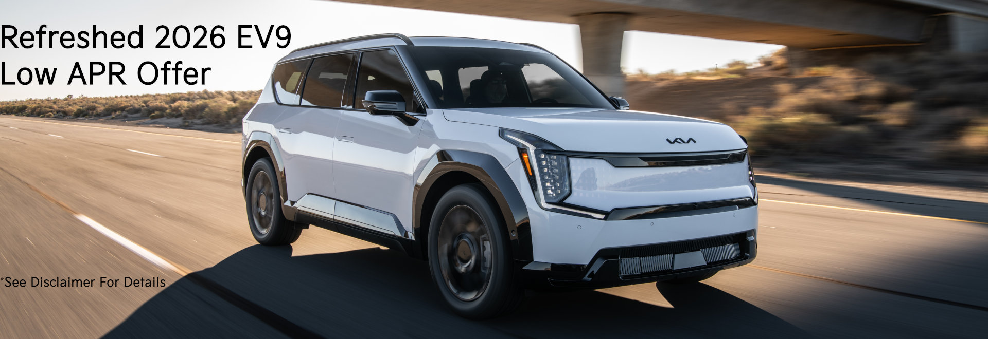 Refreshed 2026 EV9 Low APR Offer