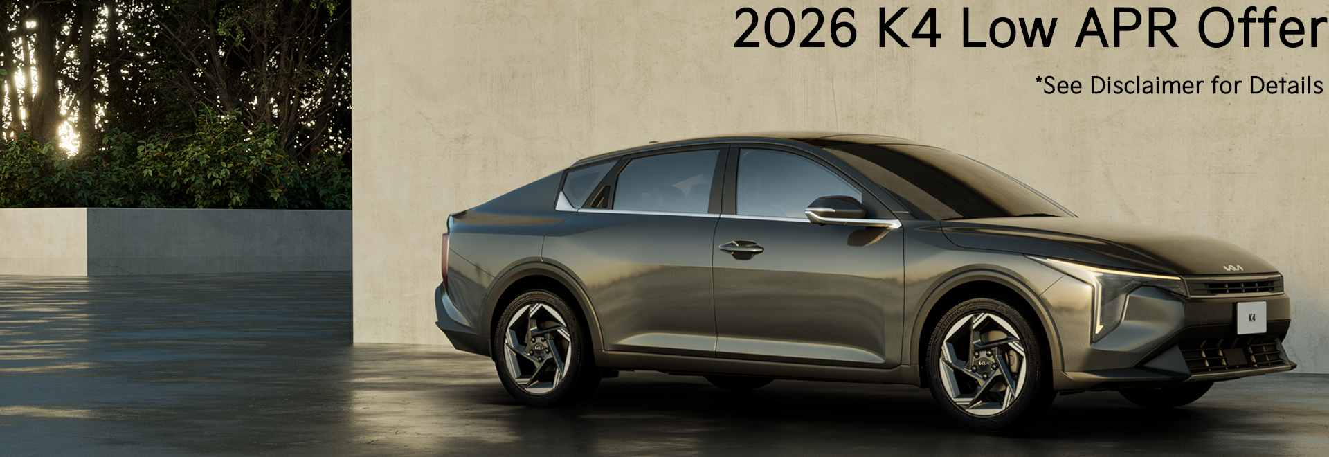 2026 K4 Low APR Offer